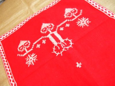 画像3: 北欧クリスマス刺繍クロス