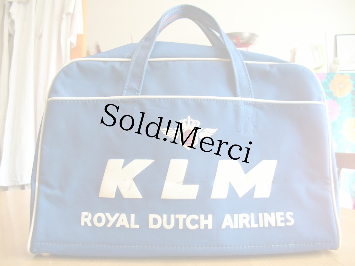 画像1: KLM:40's flight bag (1)