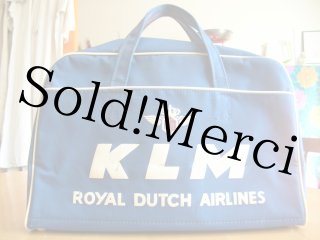 KLMオランダ航空 1960's エアラインバッグ