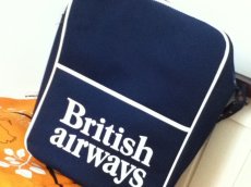 画像1: British Airwaysエアラインバッグ (1)
