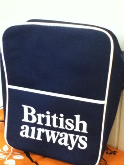 画像1: British Airwaysエアラインバッグ