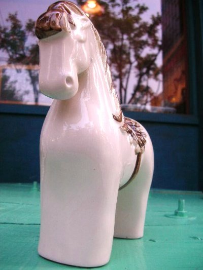 画像1: 陶器のお馬