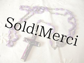 エルサレムのアンティークロザリオ(ロザリー) エルサレムのアンティークロザリオ(ロザリー)