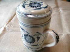 画像1: Tea cup茶こし付 (1)
