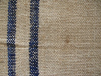画像3: sale! grain sack blue-VK