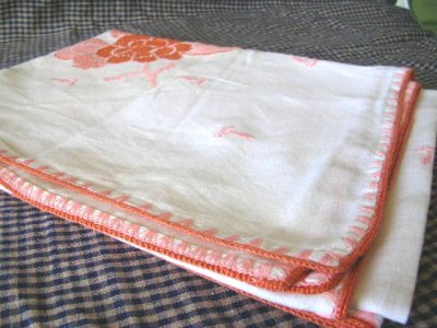 画像3: table cloth:rose stitch