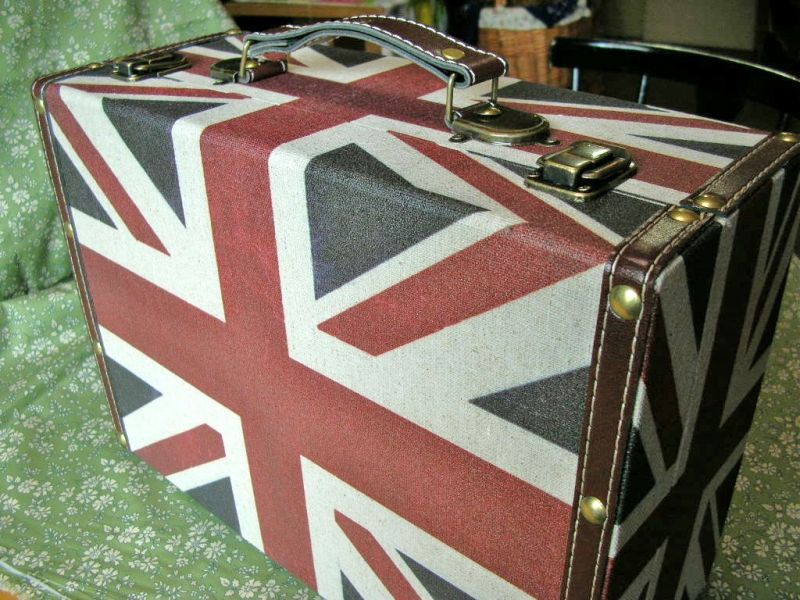 イギリス雑貨ユニオンジャックのトランク